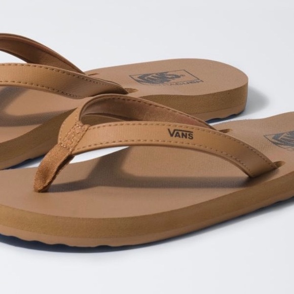 vans soft top flip flops